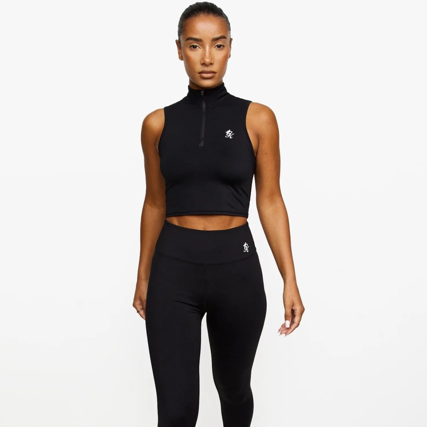 Gymwear<Gym King 365 1/4 Zip Tank Black