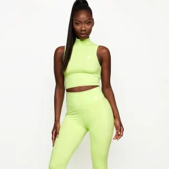 Gymwear<Gym King 365 1/4 Zip Tank Citrus Green