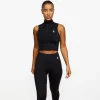 Tops & T-Shirts<Gym King 365 1/4 Zip Tank Black