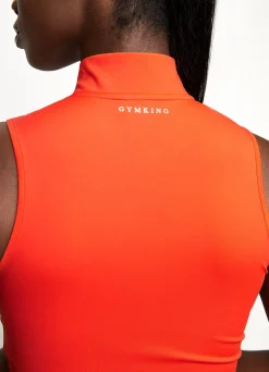 Gymwear<Gym King 365 1/4 Zip Tank Manderin Red