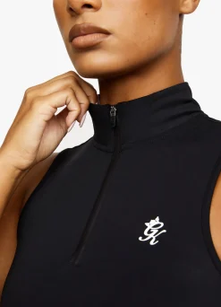 Gymwear<Gym King 365 1/4 Zip Tank Black