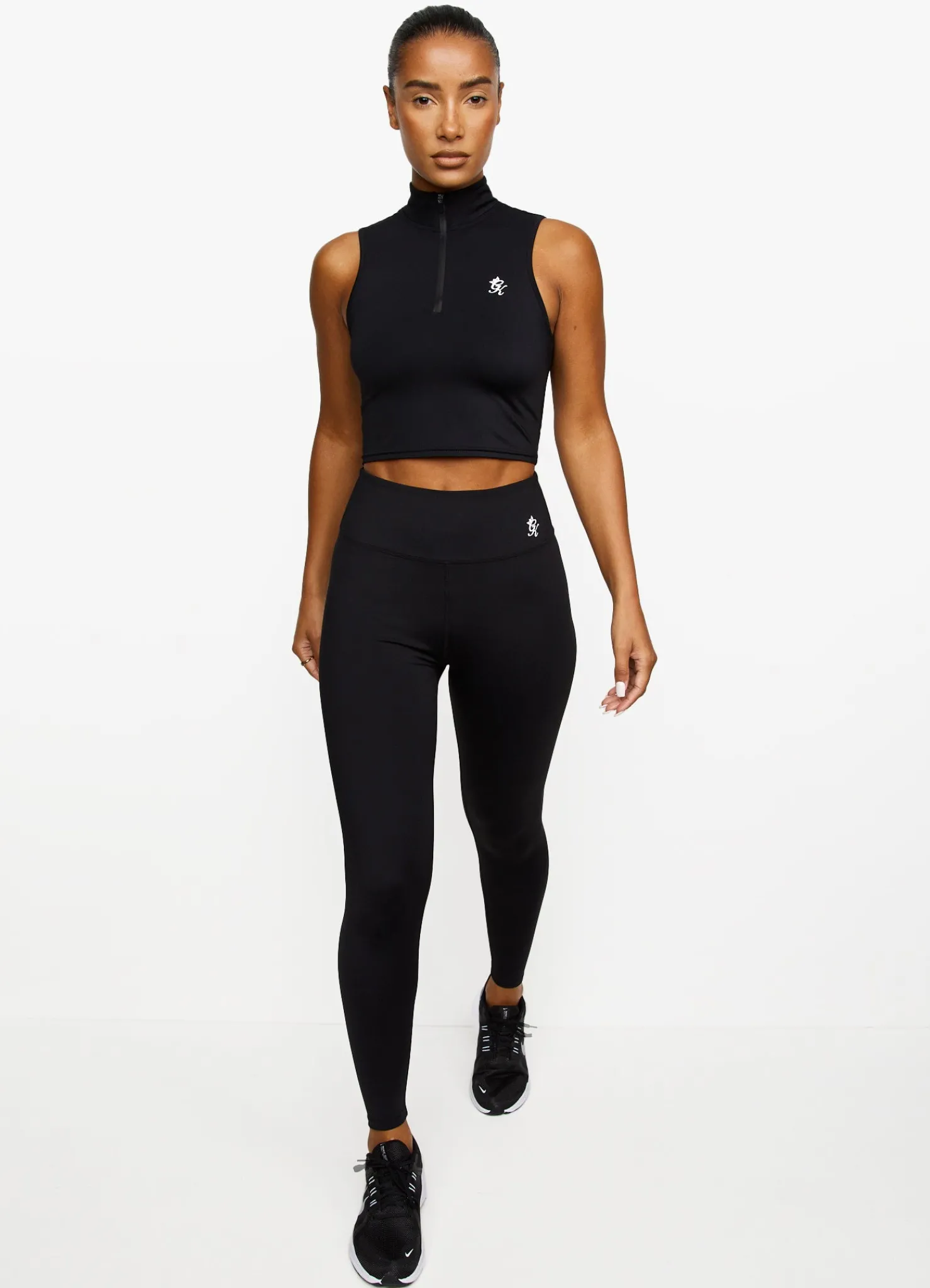 Gymwear<Gym King 365 1/4 Zip Tank Black