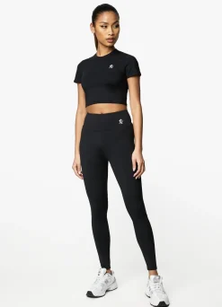 Gymwear<Gym King 365 Cap Sleeve Tee Black
