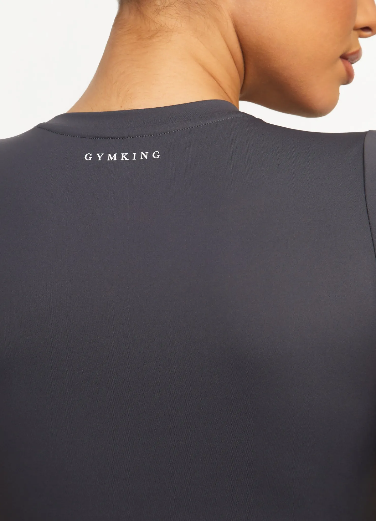 Tops & T-Shirts<Gym King 365 Cap Sleeve Tee Graphite