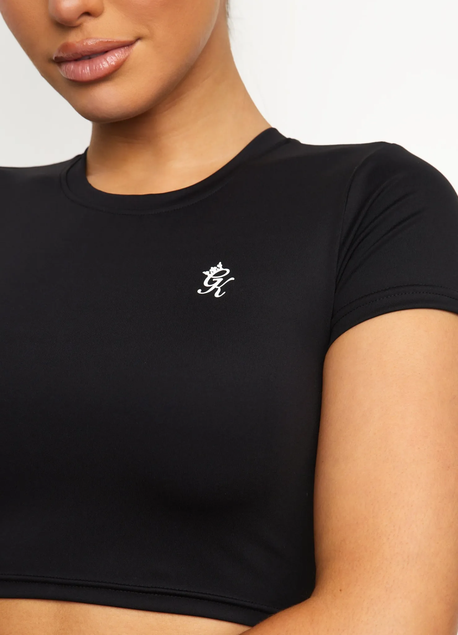 Tops & T-Shirts<Gym King 365 Cap Sleeve Tee Black