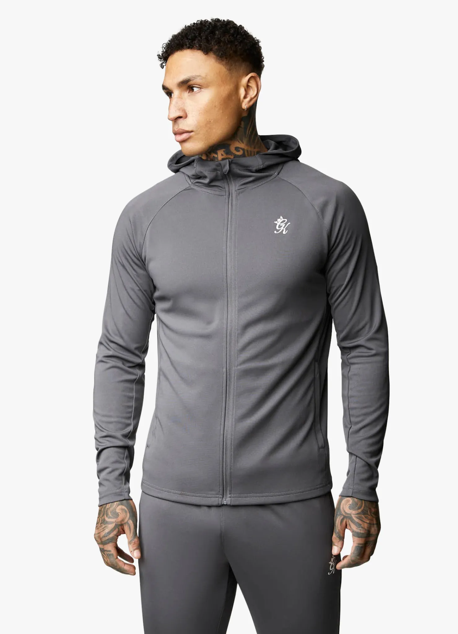 Gymwear<Gym King 365 Lightweight Training Hood Graphite