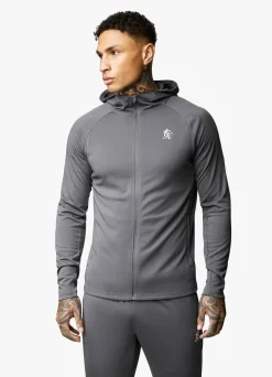 Tracksuit Tops<Gym King 365 Lightweight Training Hood Graphite