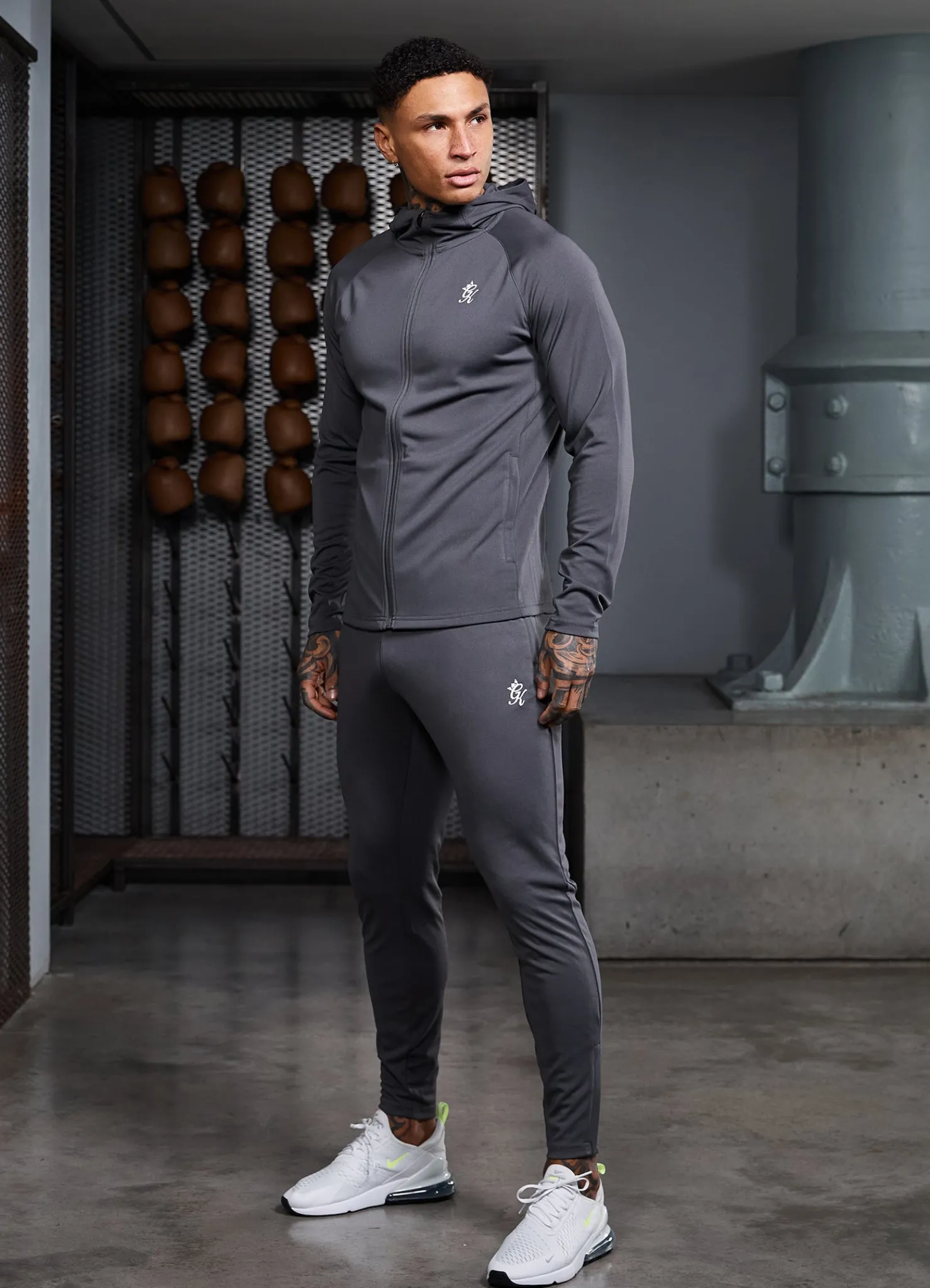 Gymwear<Gym King 365 Lightweight Training Hood Graphite