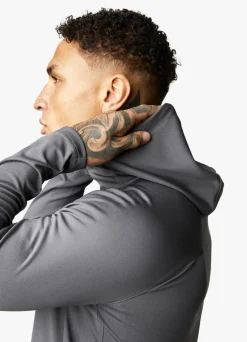 Tracksuit Tops<Gym King 365 Lightweight Training Hood Graphite