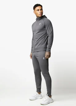 Tracksuit Tops<Gym King 365 Lightweight Training Hood Graphite