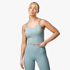 Sports Bras<Gym King 365 Long Line Tank Sage