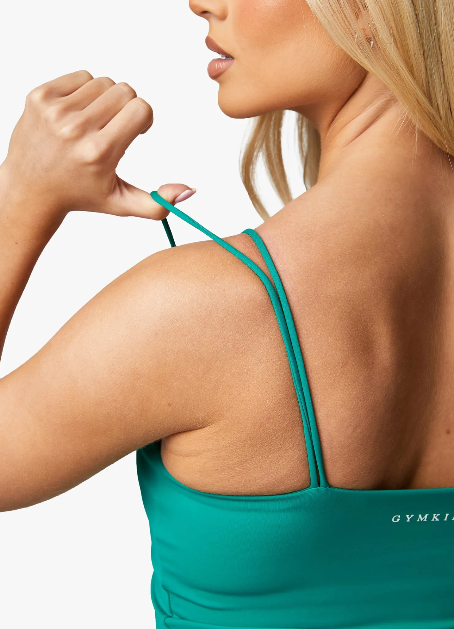 Sports Bras<Gym King 365 Long Line Tank Ultramarine Green