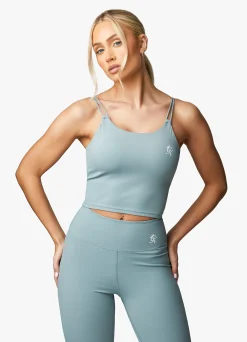 Sports Bras<Gym King 365 Long Line Tank Sage