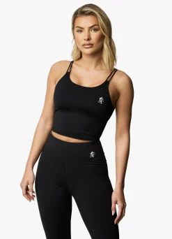 Co-Ords<Gym King 365 Long Line Tank Black