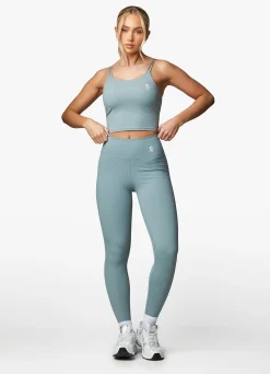 Gymwear<Gym King 365 Long Line Tank Sage