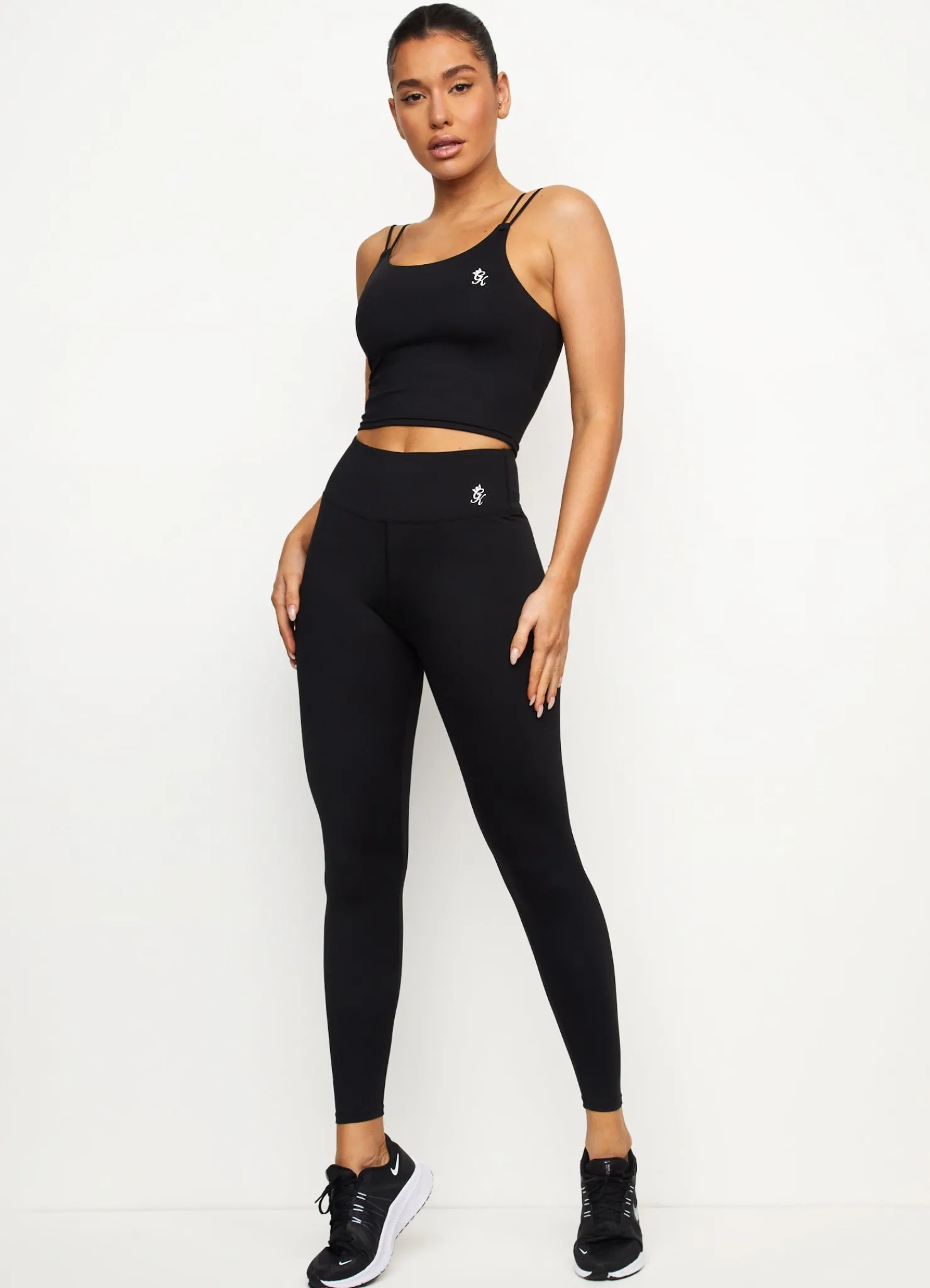 Co-Ords<Gym King 365 Long Line Tank Black