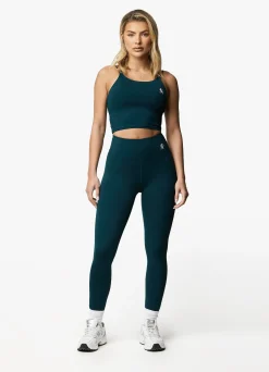 Sports Bras<Gym King 365 Long Line Tank Pine Green