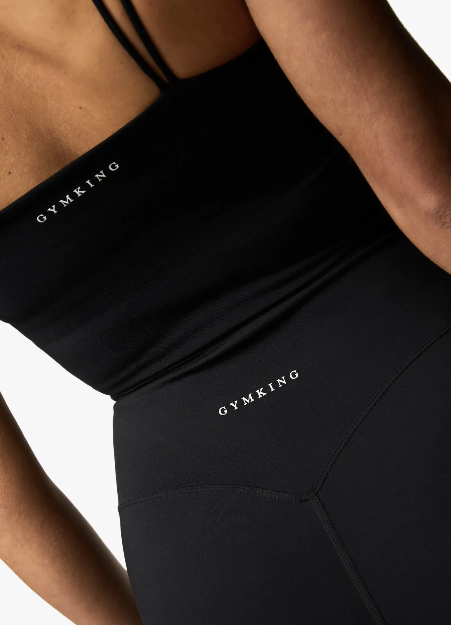 Sports Bras<Gym King 365 Long Line Tank Black