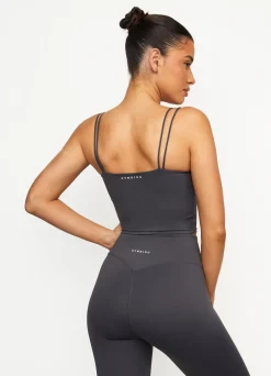 Sports Bras<Gym King 365 Longline Tank Graphite