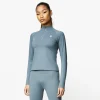 Gymwear<Gym King 365 Ls 1/4 Zip Petrol Blue