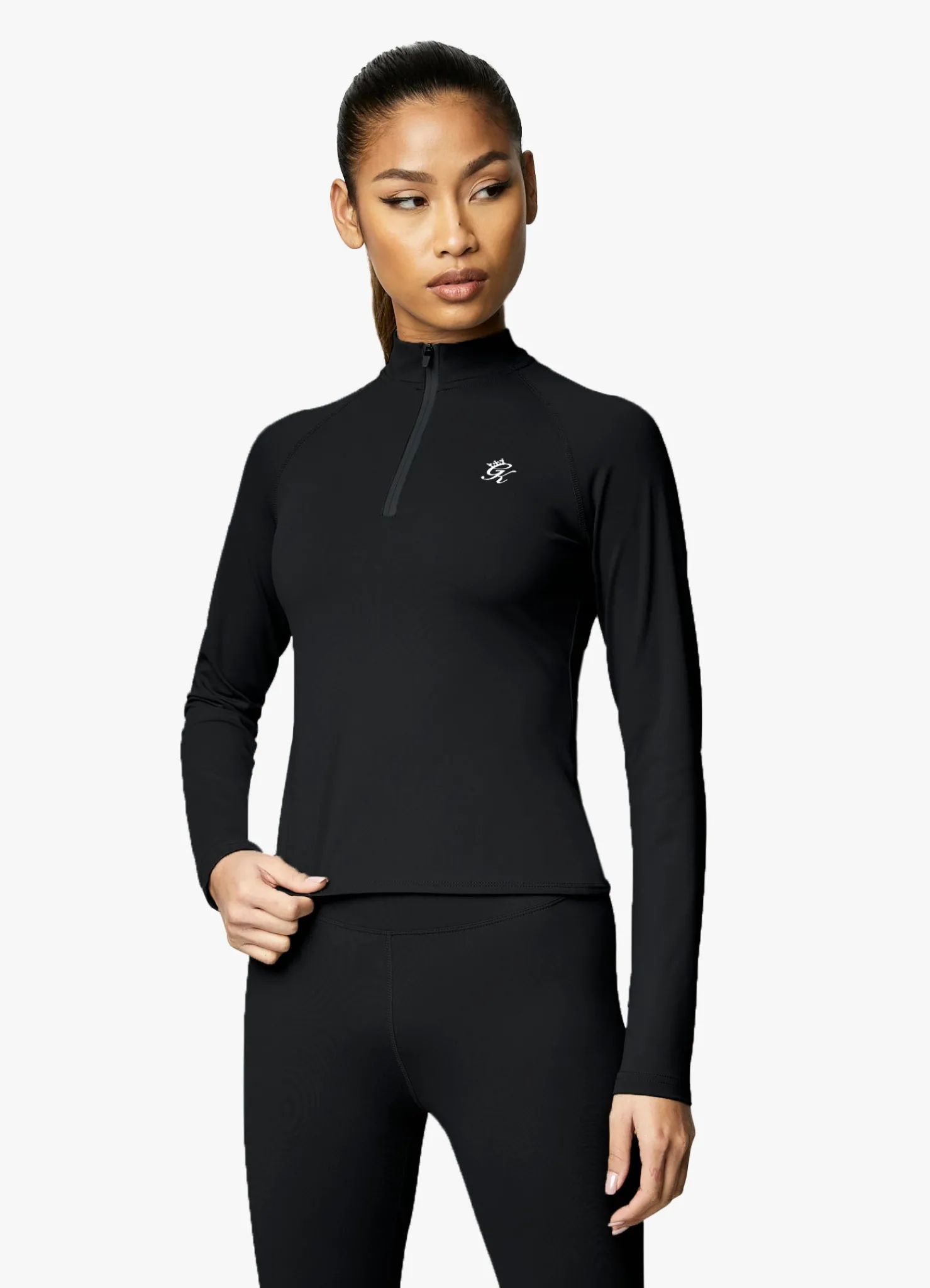 Gymwear<Gym King 365 Ls 1/4 Zip Black