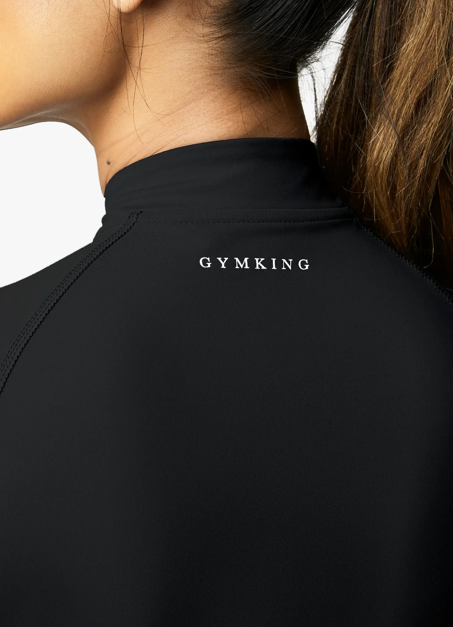 Tops & T-Shirts<Gym King 365 Ls 1/4 Zip Black