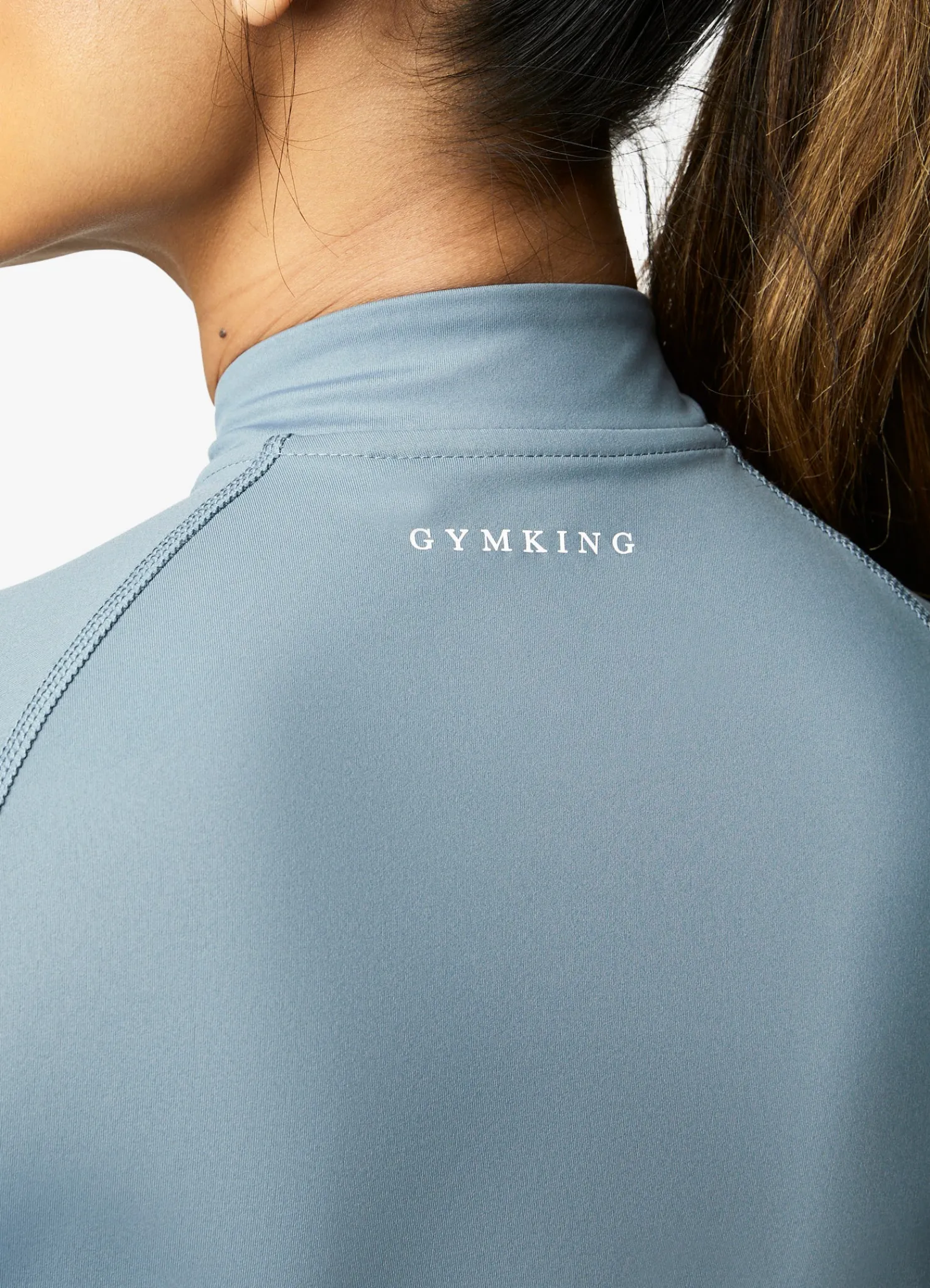 Gymwear<Gym King 365 Ls 1/4 Zip Petrol Blue