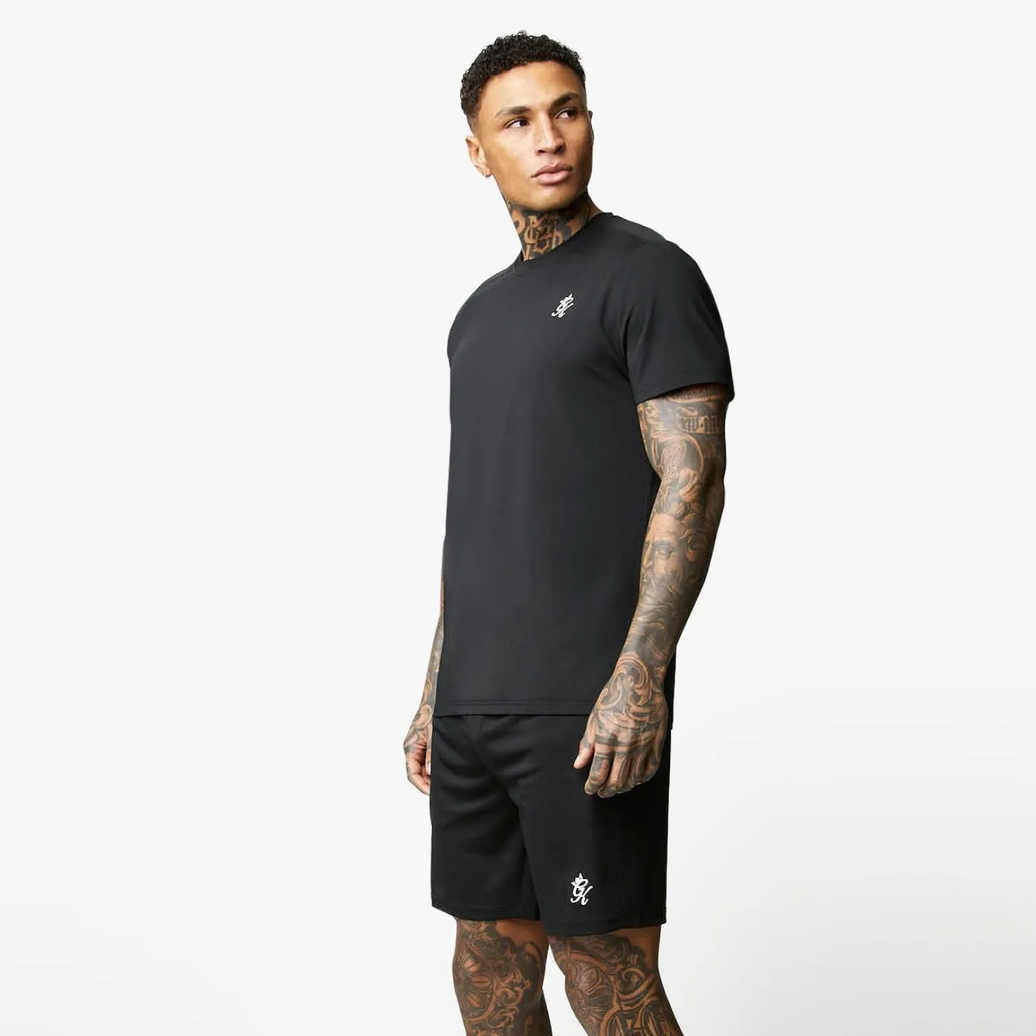 Gymwear<Gym King 365 Poly Tee Black