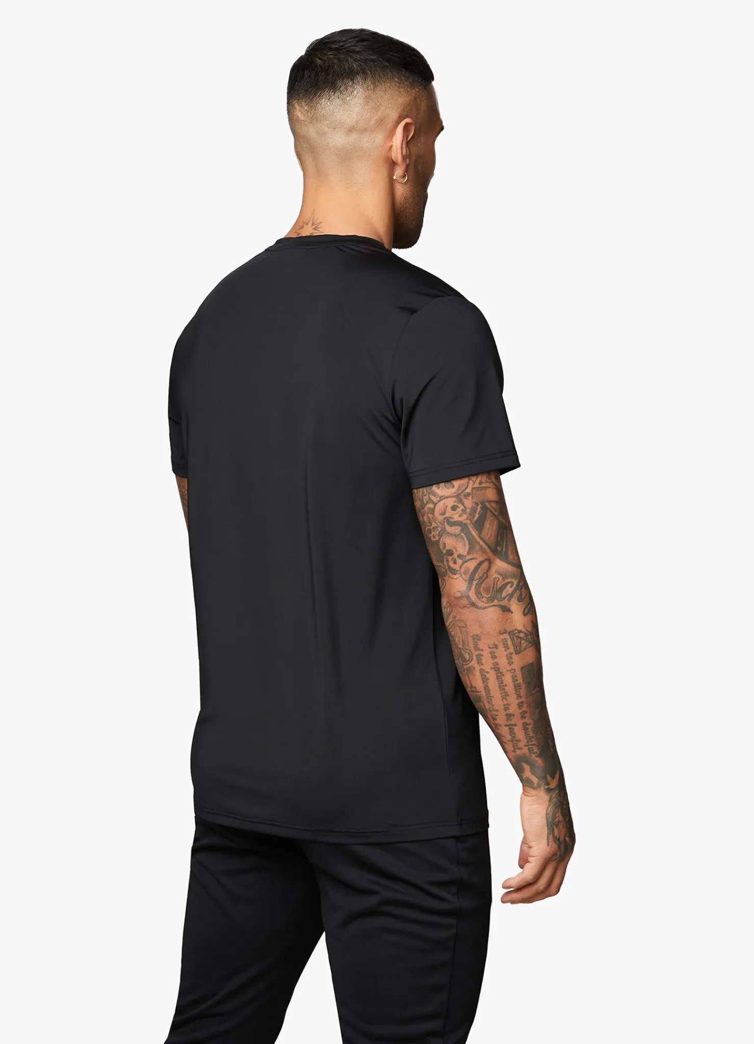 Gymwear<Gym King 365 Poly Tee Black