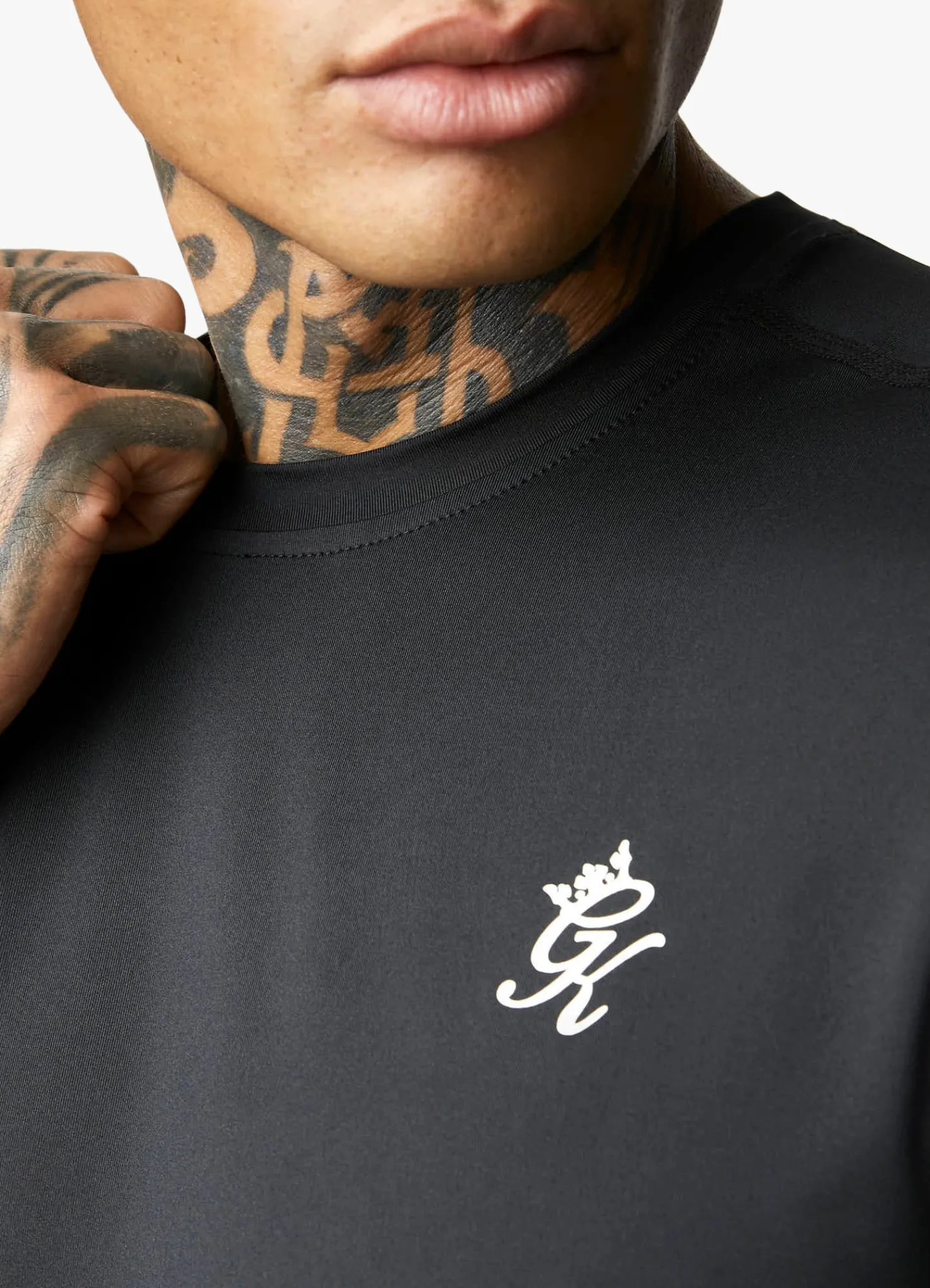 Gymwear<Gym King 365 Poly Tee Black