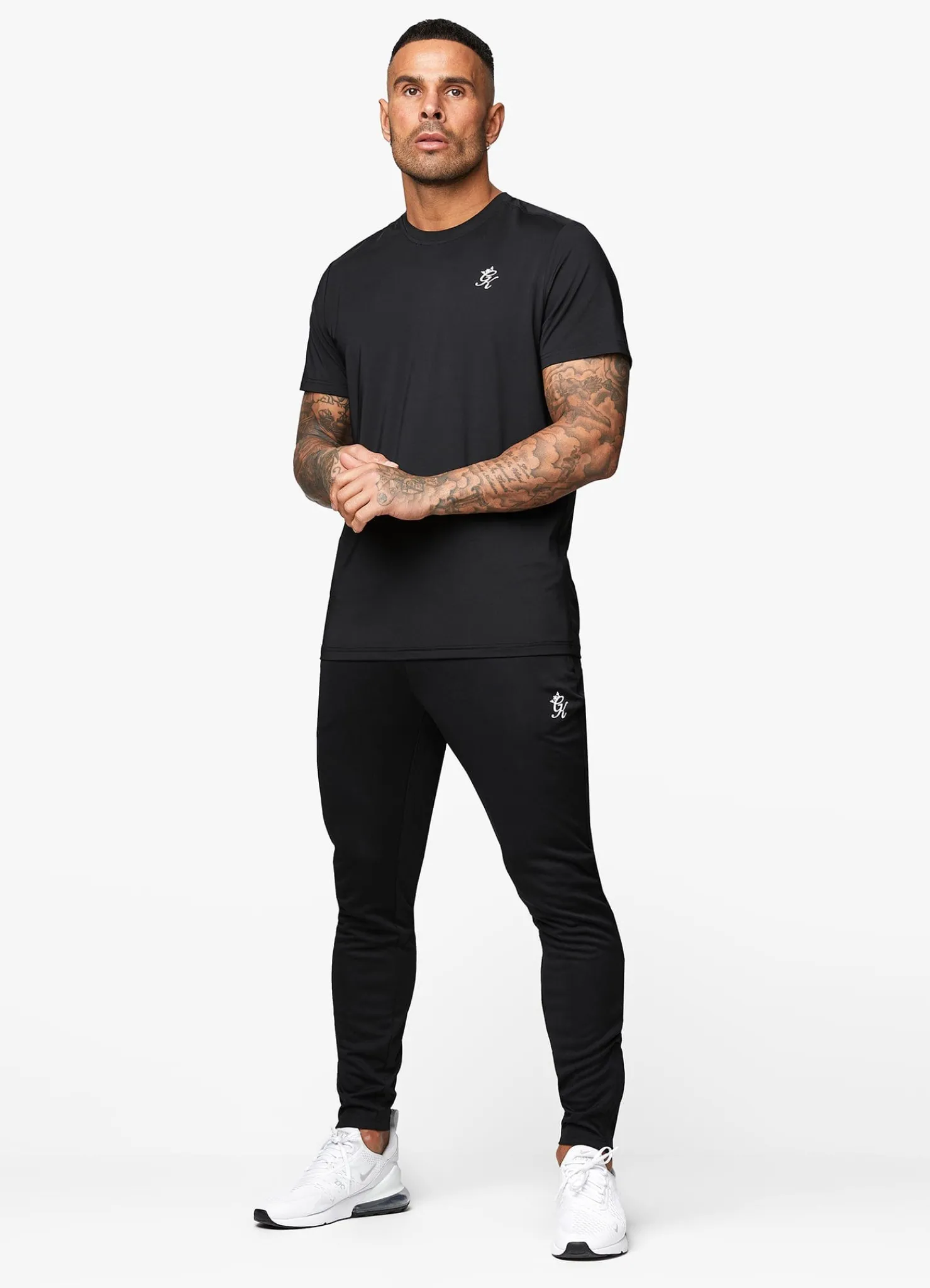 Gymwear<Gym King 365 Poly Tee Black