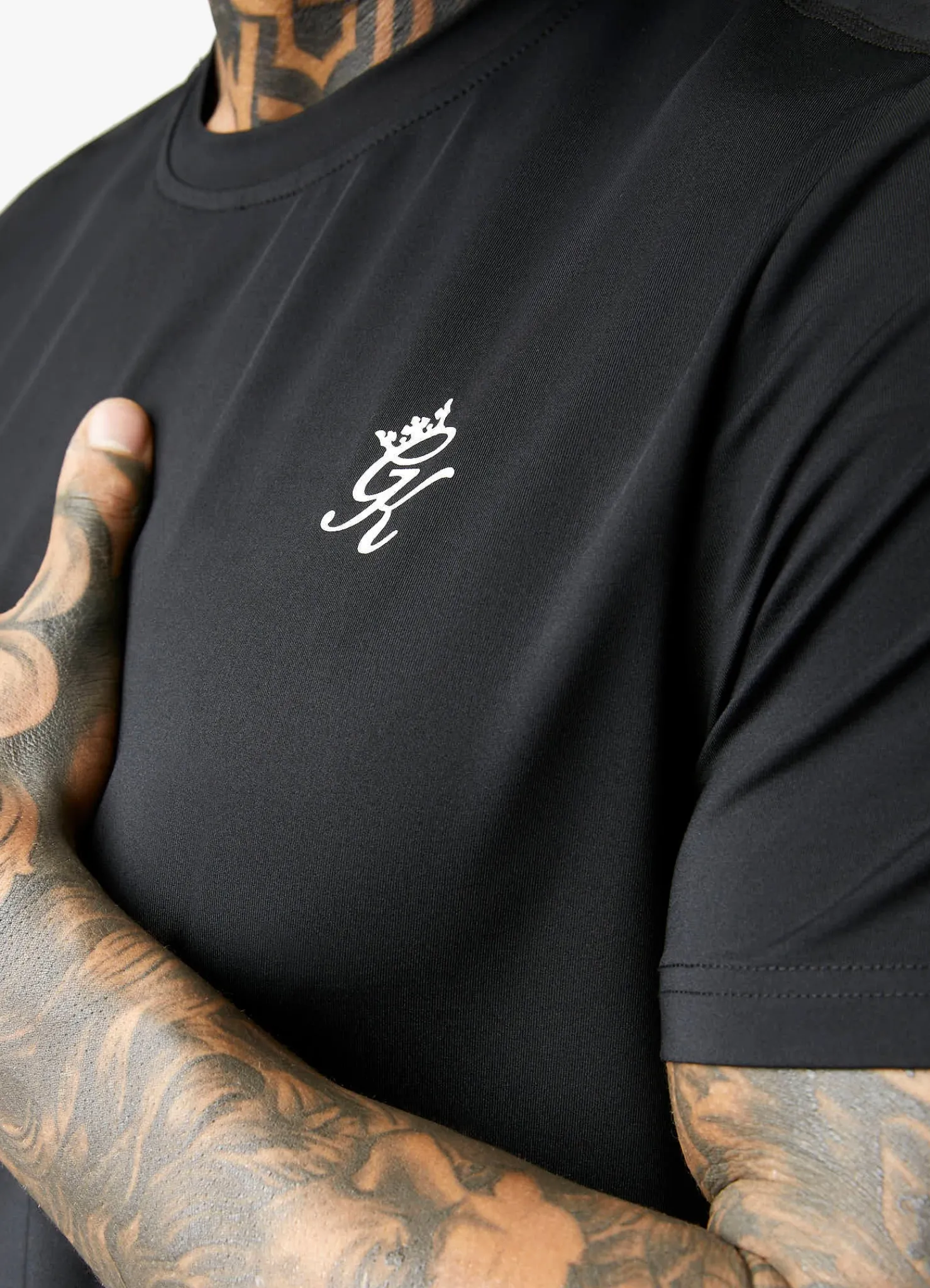 Gymwear<Gym King 365 Poly Tee Black