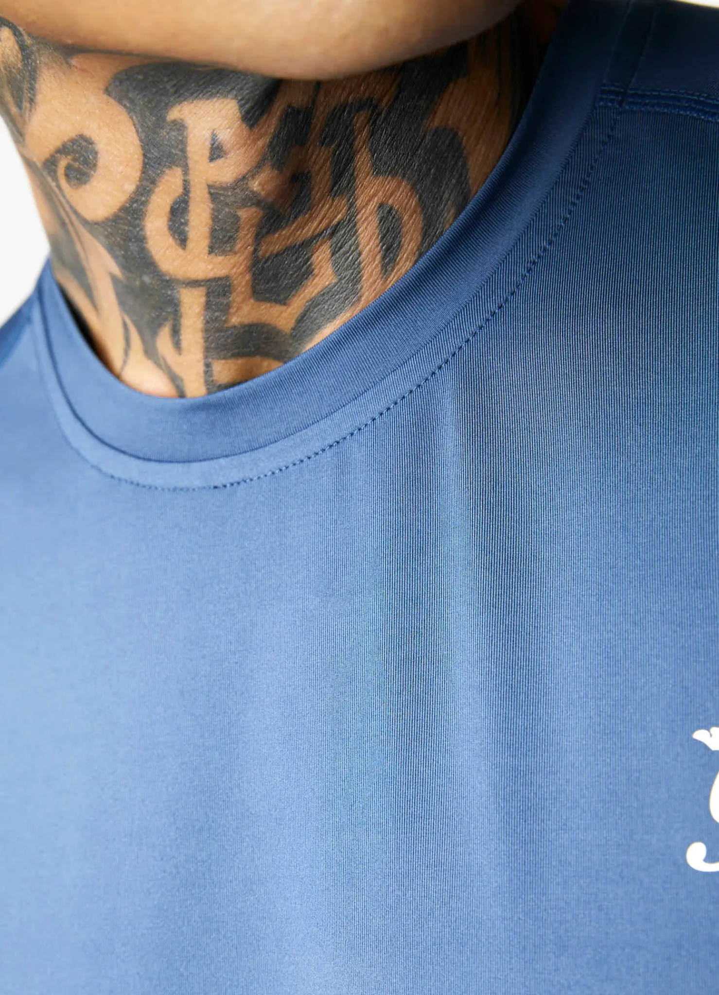 T-Shirts<Gym King 365 Poly Tee Moonlight Blue
