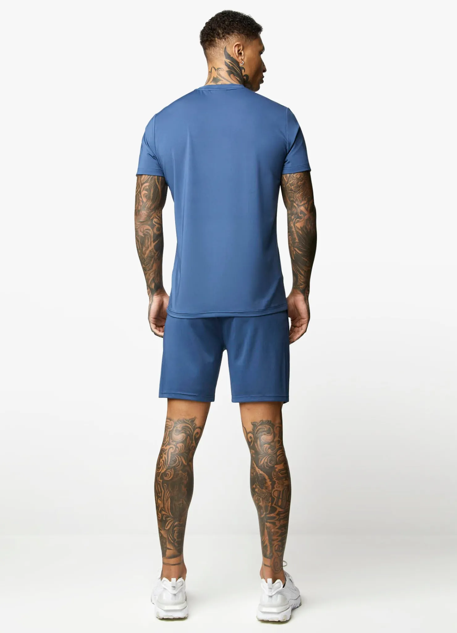 Gymwear<Gym King 365 Poly Tee Moonlight Blue