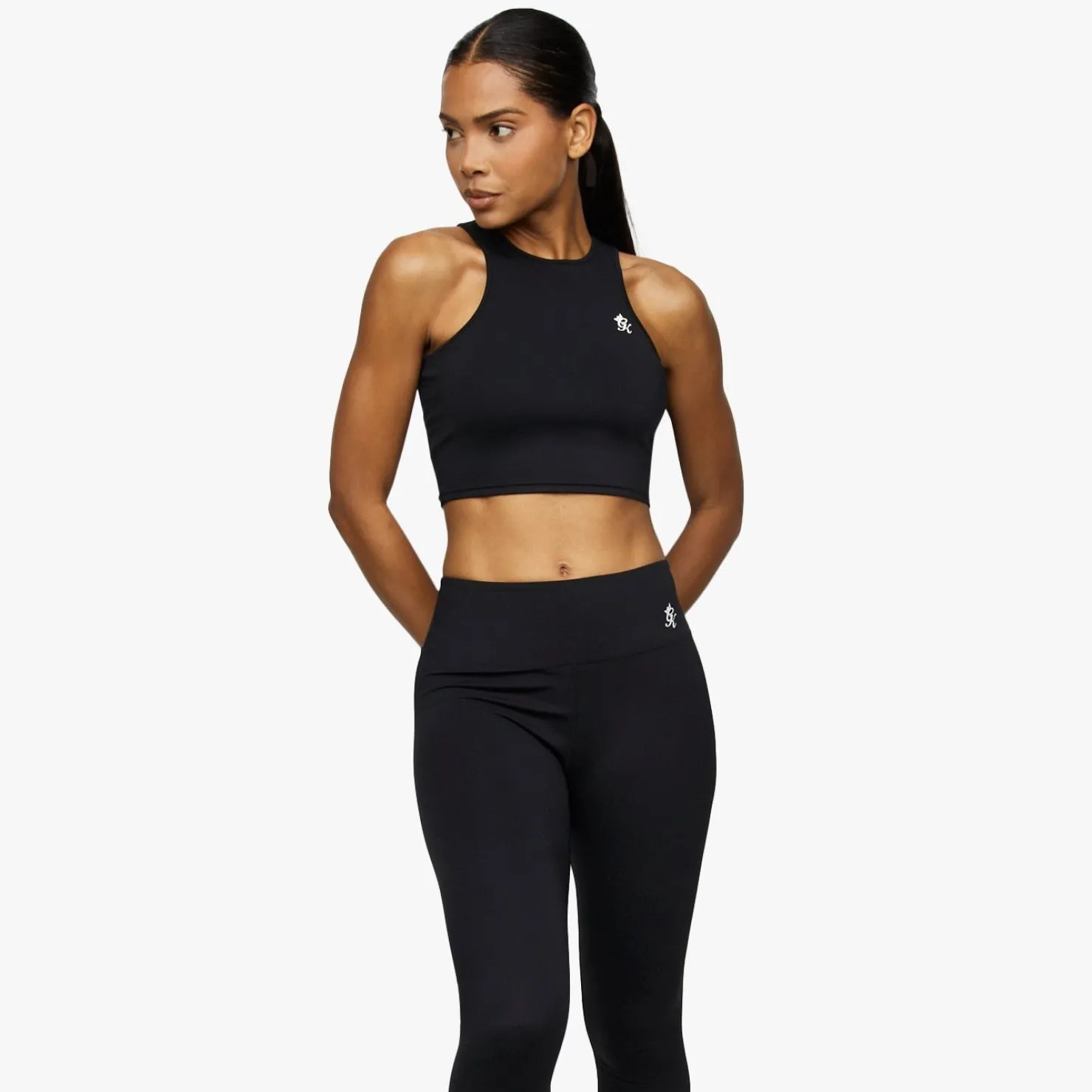 Gymwear<Gym King 365 Racer Tank Black