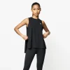 Gymwear<Gym King 365 Split Hem Vest Black