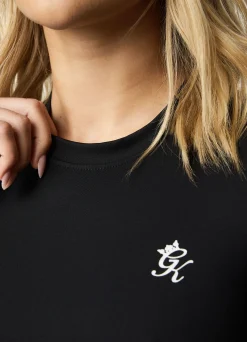 Tops & T-Shirts<Gym King 365 Ss Tee Black