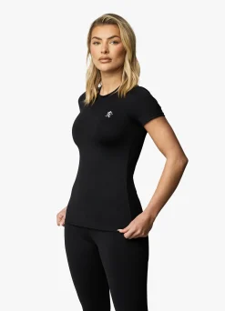 Tops & T-Shirts<Gym King 365 Ss Tee Black