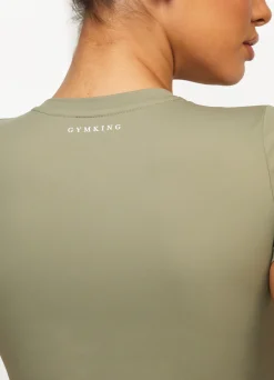 Tops & T-Shirts<Gym King 365 Tee Pale Olive