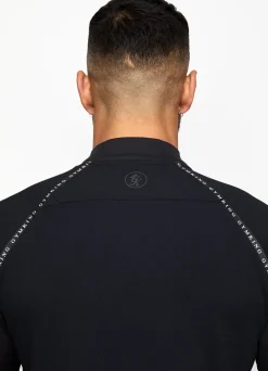 Gymwear<Gym King Ambition Taped 1/4 Zip Funnel Black