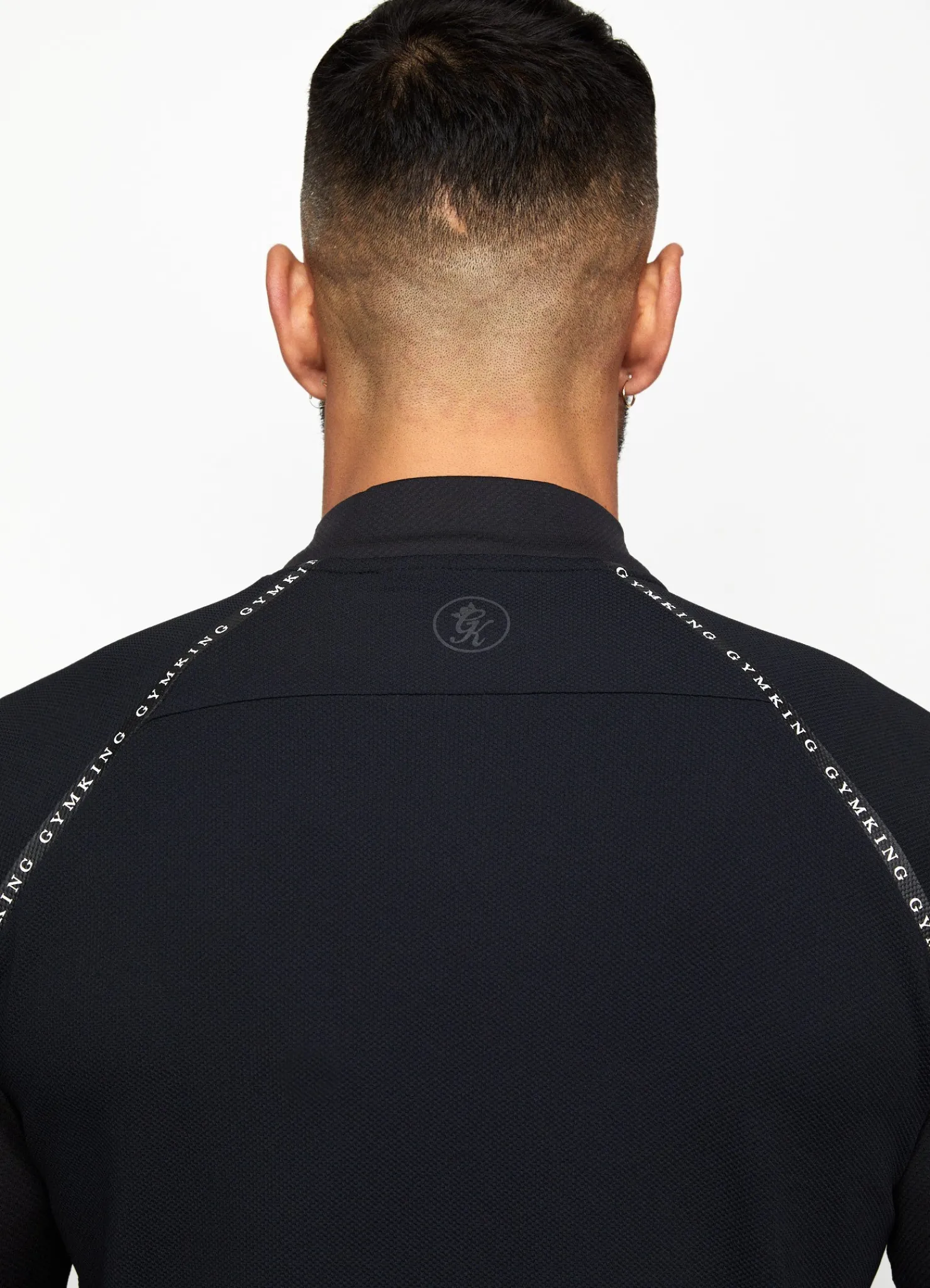 Gymwear<Gym King Ambition Taped 1/4 Zip Funnel Black