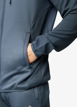 Tracksuit Tops<Gym King Ascent Panel Hood Deep Blue