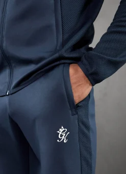 Tracksuit Bottoms<Gym King Ascent Panel Tracksuit Bottom Deep Blue