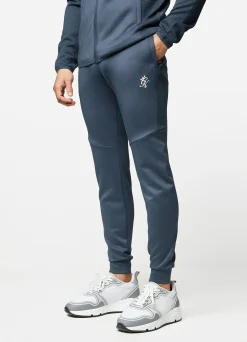 Tracksuit Bottoms<Gym King Ascent Panel Tracksuit Bottom Deep Blue