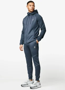 Tracksuit Bottoms<Gym King Ascent Panel Tracksuit Bottom Deep Blue