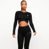 Gymwear<Gym King Balance Long Sleeve Top Black