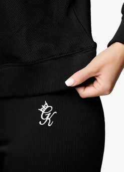 Sweatshirts<Gym King Bias Rib Crew Black