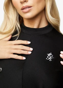 Sweatshirts<Gym King Bias Rib Crew Black