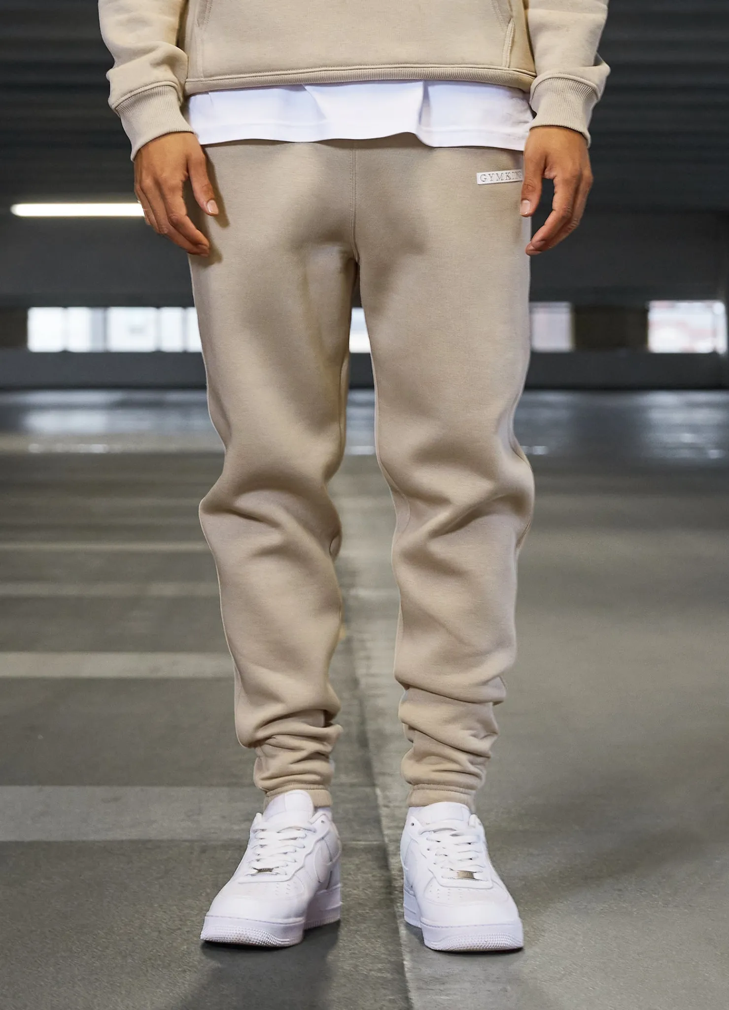 Tracksuit Bottoms<Gym King Box Logo Jogger Sandstone
