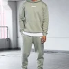 Tracksuit Bottoms<Gym King Box Logo Jogger Soft Khaki